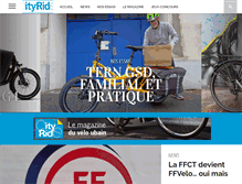 Tablet Screenshot of cityride.fr